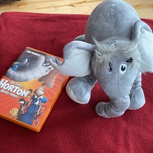 Horton Hears a Who DVD & Elephant Horton Plush Toy